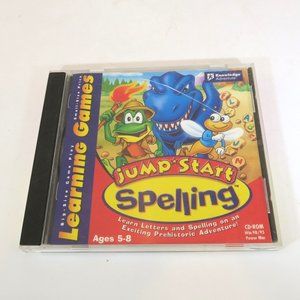 Jump Start Spelling Learning Letter Skills Ages 5-8 CD ROM 1998